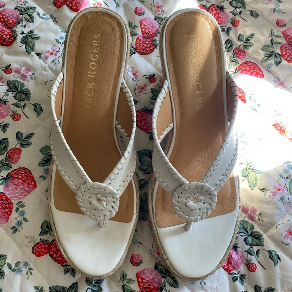 Jack Rogers espadrille wedges